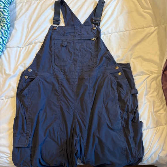 Duluth Gardening Overalls 2x, Navy Blue - Picture 1 of 7